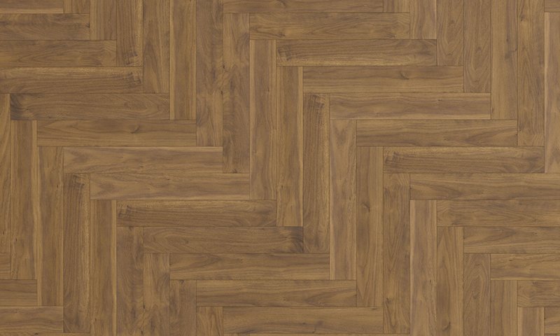 Every Room Aspen Herringbone Golden Walnut