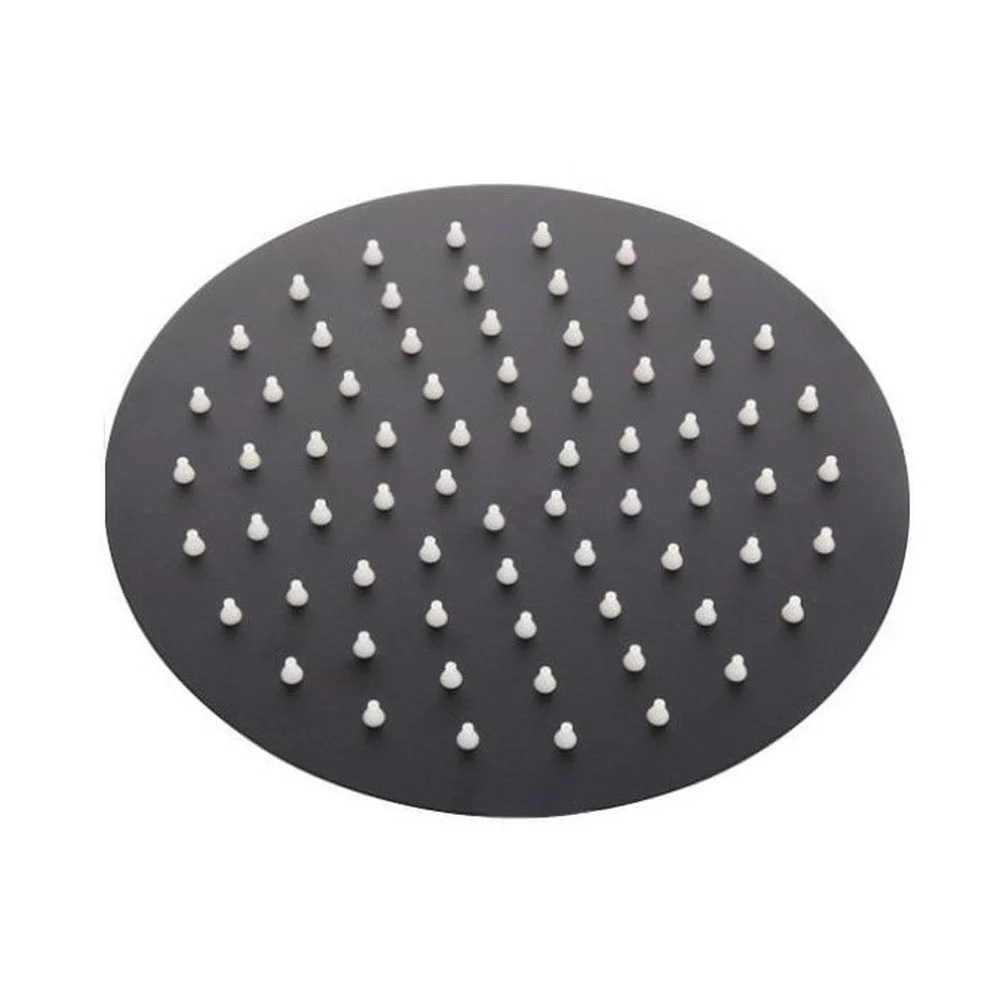 Nero Round Shower Head 300mm