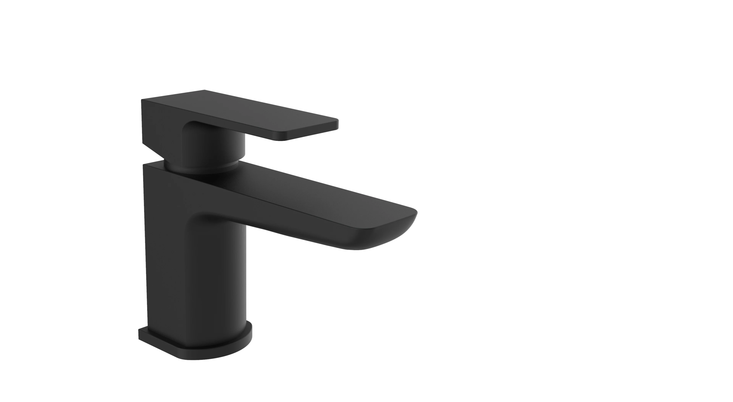 Kolt Mini Mono Basin Mixer Matt Black
